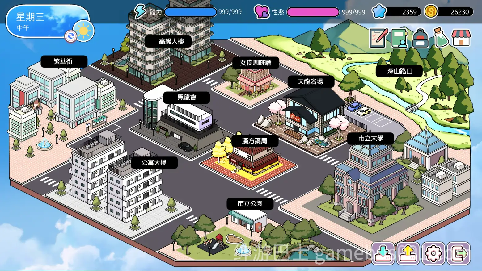 背德浴场 Immoral-Bathhouse Demo 官中步兵版-游戏截图0