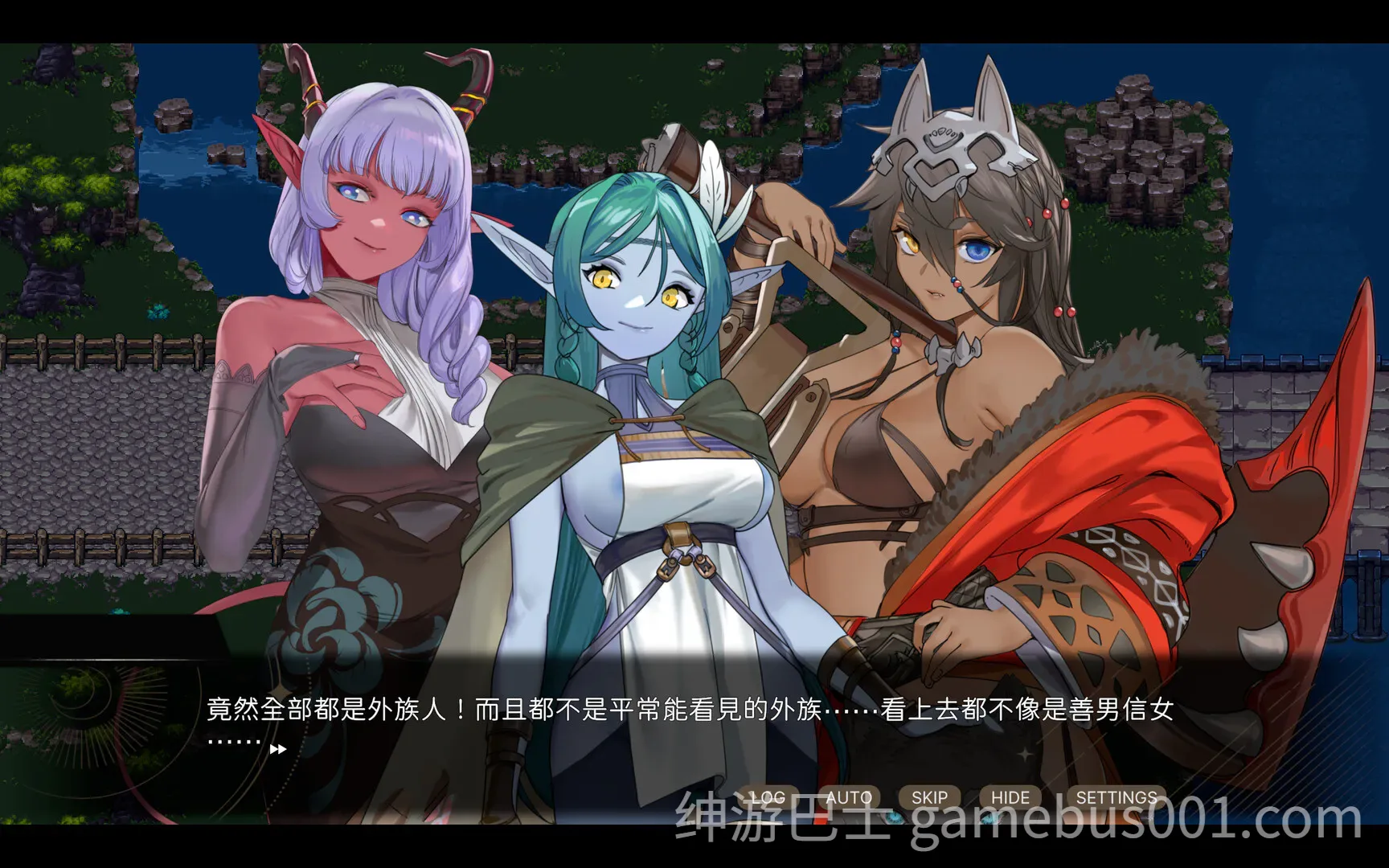 外族娘！请好好保护我吧！Demo 官中步兵版-游戏截图0