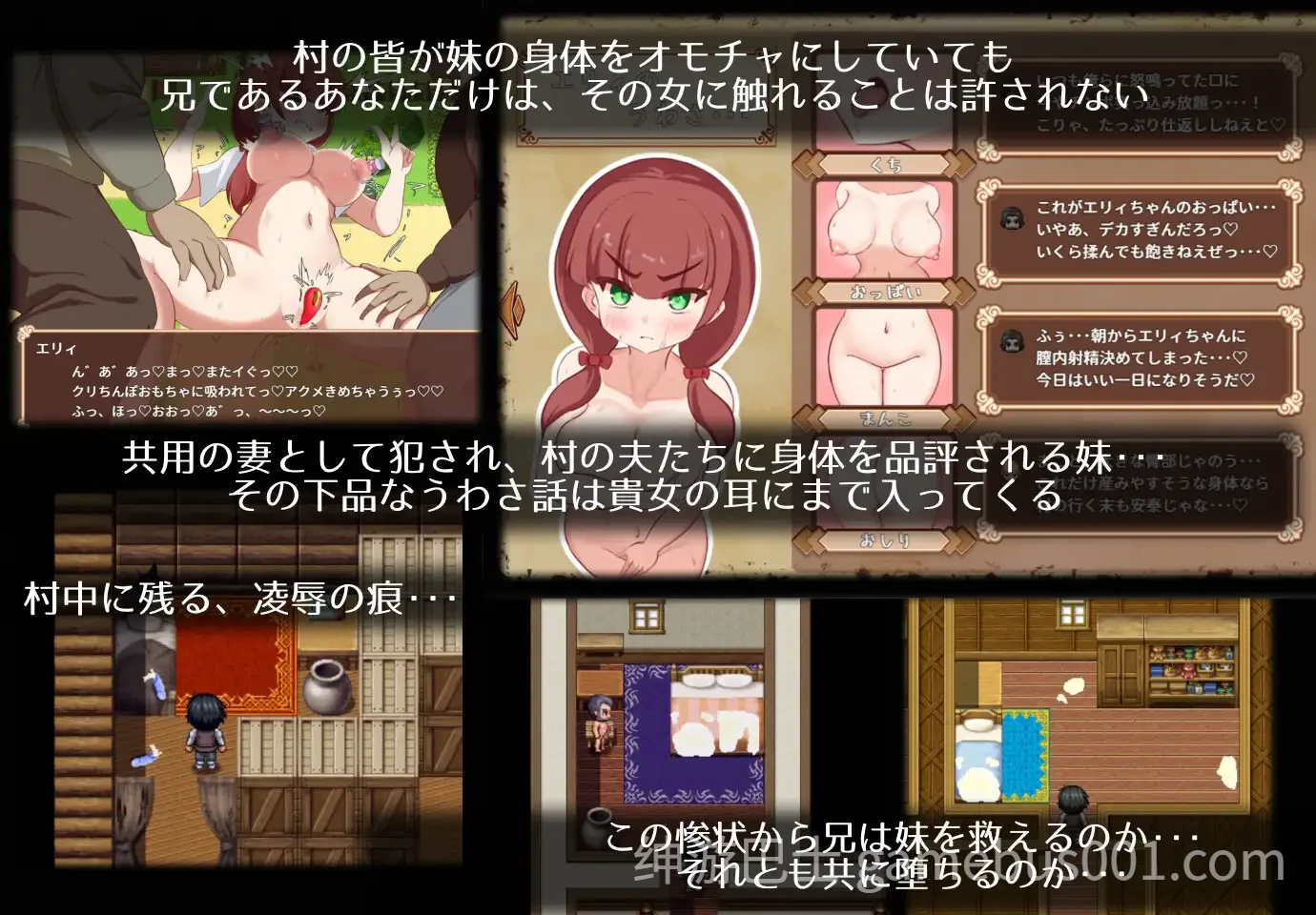 艾丽是村中的共妻 / エリィは村の共有妻 AI汉化版 | 26年最新苦主视角RPG游戏-游戏截图6