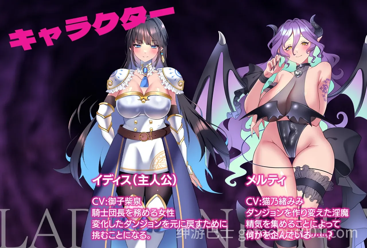 之淑女-淫魔的迷宫- レディーナイト-淫魔の迷宮- AI汉化版+全CG存档-游戏截图1
