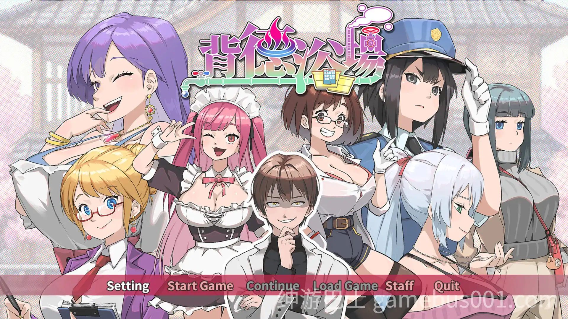 背德浴场 Immoral-Bathhouse v0.0.41 官方中文步兵版-游戏截图0
