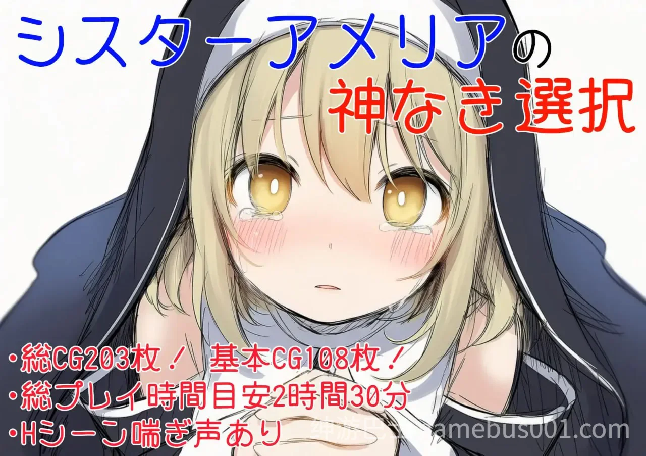 修女阿梅莉亚的无神抉择 シスターアメリアの神なき選択 v1.0.0 AI汉化版-游戏截图0