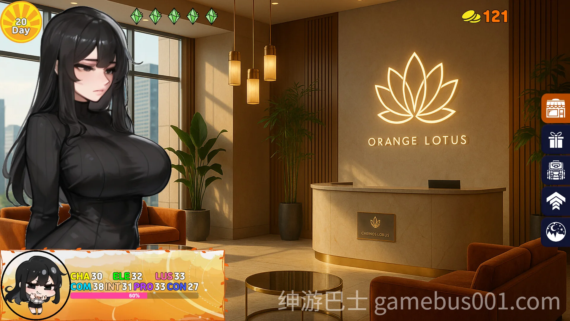 橙莲 orange lotus 官方中文版-游戏截图3