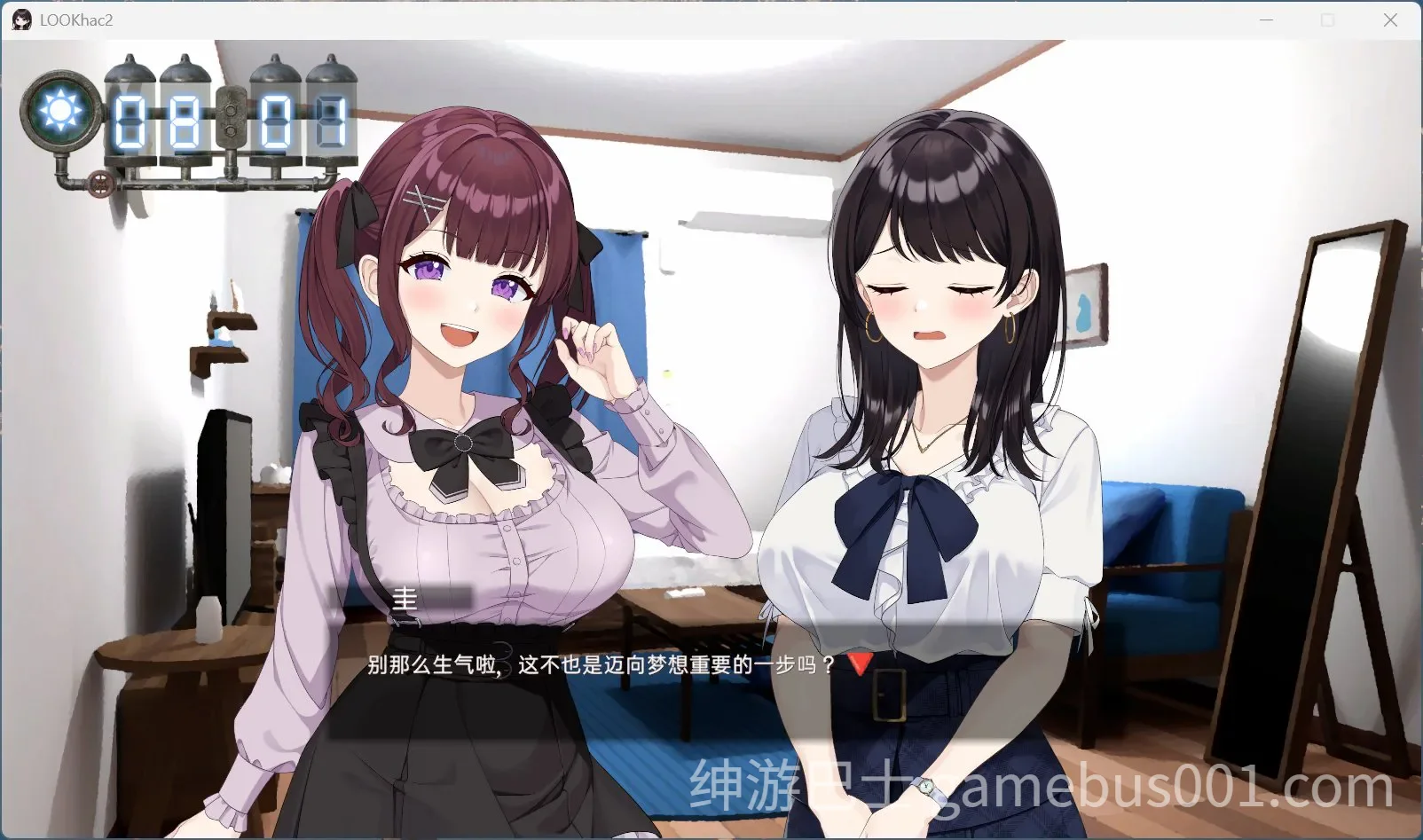 LOOKhac2 官方中文正式版+DLC 【盗摄SLG/中文/动态/全CV】-游戏截图4